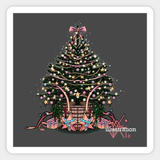 Christmas decorations tree Magnet